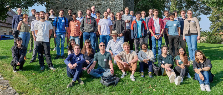 IMPRS members at joint lecture week at Burg Wanzleben in 2024 / © Florian Kühnel IMPRS members at joint lecture week at Burg Wanzleben in 2024 / © Florian Kühnel